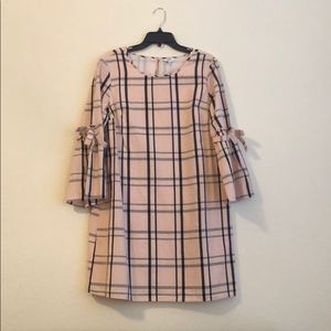 Pink Plaid Crown and Ivy Dress